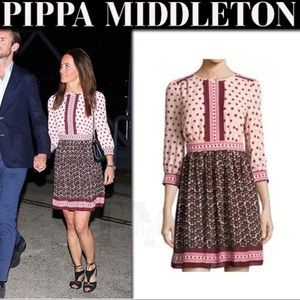 ❤️ NWT Kate Spade floral tile mini dress